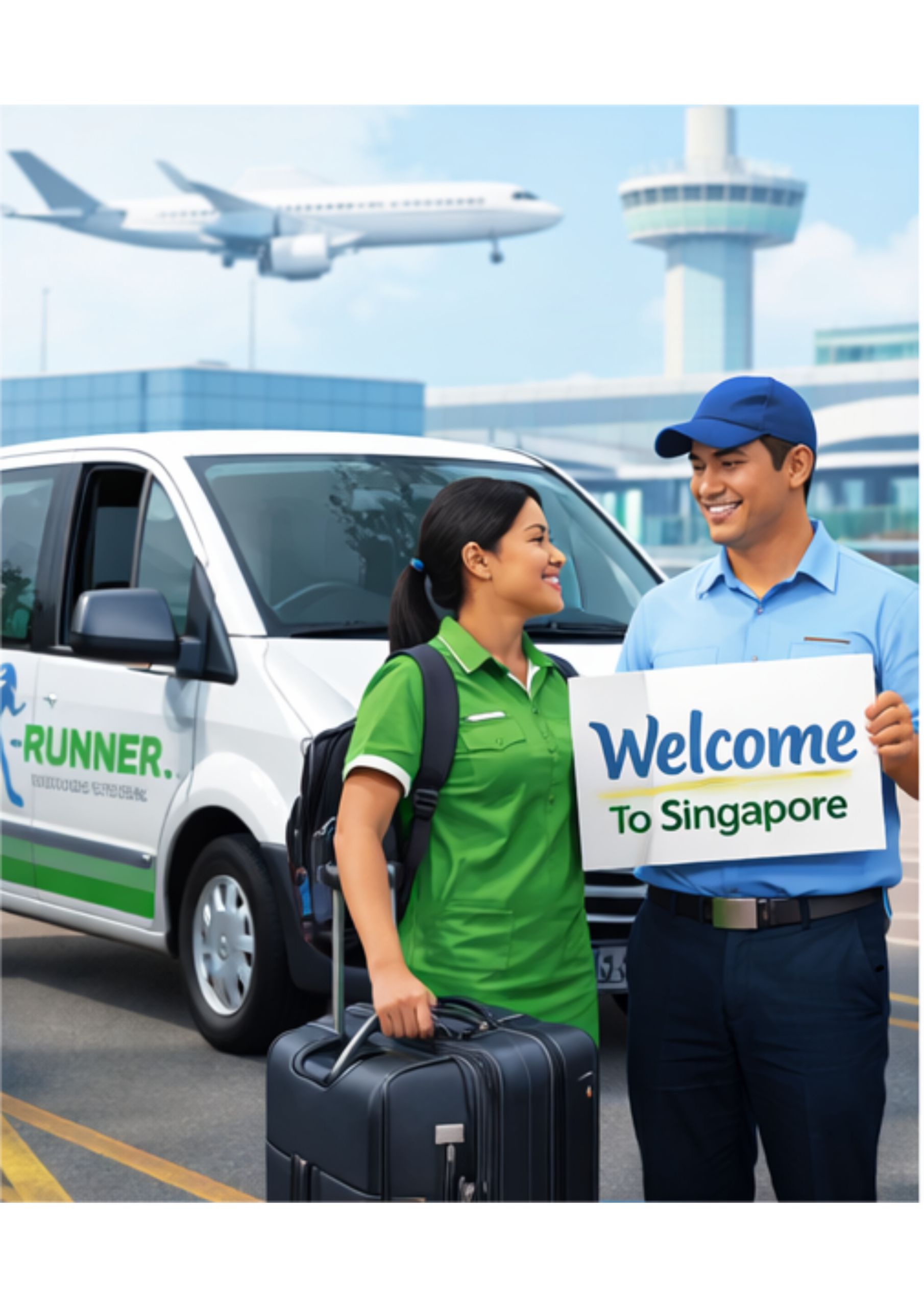 Maid airport pickup service in Singapore